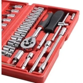 46 in 1 Pcs Tool Kit & Screwdriver and Socket Set