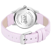 Loretta MT-387 Pink Leather Belt Slim Dial Women & Girls Watch