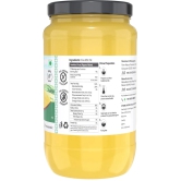 Farm Naturelle-A2 Desi Cow Ghee from Grass Fed Sahiwal Cows,Vedic Bilona Method-Curd Churned-Golden, Grainy & Aromatic, Keto Friendly, Non-GMO, Lab Tested, Glass Jar-1000ml and a Wooden Spoon.