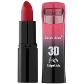 Seven Seas 3D Matte Lipstick | Long Lasting | Waterproof Matte Lipstick for Women (Poof Terracotta)