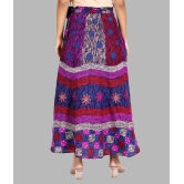 Rangun - Purple Cotton Women's A-Line Skirt ( Pack of 1 ) - None