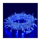 MIRADH - Blue 10Mtr String Light ( Pack of 1 ) - Blue