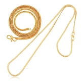 AanyaCentric Combo of 2 Gold Plated 28inches Long Fashion Chain - None