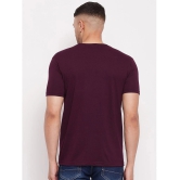 Lycos - Maroon Cotton Blend Regular Fit Mens T-Shirt ( Pack of 3 ) - None