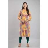 MAUKA - Multicolor Rayon Womens Straight Kurti ( Pack of 1 ) - None