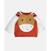 MINIKLUB RED/MARSHMALLOW SWEAT SHIRT For BABY BOYS - None