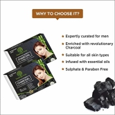 Soundarya Herbs Activated Bamboo Charcoal Facial Kit Pack of 2