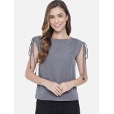 ALL WAYS YOU Polyester Regular Tops - Grey Single - M