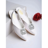 Shoetopia - White Womens Flats - None