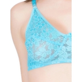 Clovia Pack of 1 Net/Mesh Non Padded Womens T-Shirt Bra ( Blue ) - None