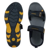 Campus - Navy Mens Floater Sandals - None