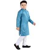 Arshia Fashions Blue Cotton Blend Boys ( Pack of 1 ) - None