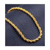 Jewar Mandi Chains Gold Plated Designer Brass & Copper Chains - Golden