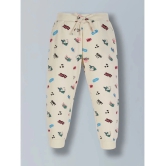 PLUM TREE White Cotton Girls Sweatshirt With Joggers ( Pack of 1 ) - None