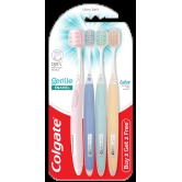 Colgate Gentle Enamel Ultra Soft Toothbrush 2+2 Pieces, 150% More Soft Bristles