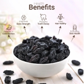 Nutraj Bactopure Black Raisins 250gm