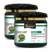 KAYABOOST Curry Leaves Powder for Hair Growth, Eating, Food, Pack of 2 (400 g)