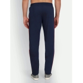 Zeffit - Navy Cotton Blend Mens Trackpants ( Pack of 1 ) - None