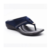 Dream Makers - Blue Womens Slip On Heels - None