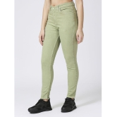 CEFALU - Green Denim Skinny Fit Womens Jeans ( Pack of 1 ) - None