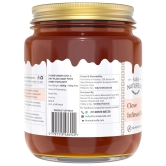 Farm Naturelle-Real Clove Infused Wild Forest Honey |1000gm+150gm Extra and a Wooden Spoon | 100% Pure, Raw Natural - Un-Processed - Un-Heated Honey | Lab Tested Clove Honey in Glass Bottle.