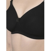 Dollar Missy Black Cotton Lightly Padded Womens T-Shirt Bra ( Pack of 1 ) - None