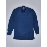 Lux Cottswool Kids Blue Solid Cotton Thermal Set - None