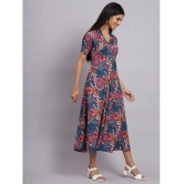 Tissu - Multicolor Rayon Womens Fit & Flare Dress ( Pack of 1 ) - None