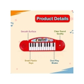 THRIFTKART  --   Battery Operated Multi-Functional Portable Organ/Piano/Keyboard Musical Toy for Kids/Babies/Girls/Boys/Gifts | Red Color, Power Source: 2xAA Battery (Not Included)