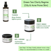 Green Tea Clarity Anti Acne Kit for Oily & Acne Prone Skin