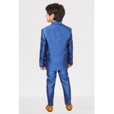 DKGF Fashion - Royal Blue Polyester Boys Suit ( Pack of 1 ) - None