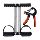 Tummy Trimmer and Hand Grip Strengthner Gym & Fitness Kit - Multi Color