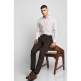 Men Pink Slim Fit Formal Full Sleeves Formal Shirt