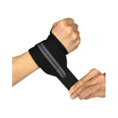 Wrist Support Band for Gym Workout & Weightlifting for Men & Women Wrist Support Wrist Support  (Black) - Grey
