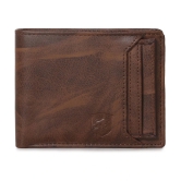 samtroh Brown PU Mens Two Fold Wallet ( Pack of 1 ) - Brown