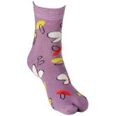 Texlon - Multicolor Cotton Women's Thumb Socks ( Pack of 4 )