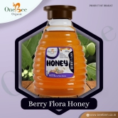 ONE BEE ORGANIC Honey | Berry Honey/Sidr Flora Honey | Natural Flora Honey - 280 GM.