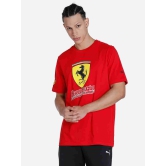 Ferrari Race Big Shield Heritage Mens T-Shirt