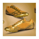 Nivia Spirit Spikes Shoes Gold Hiking Shoes - 11