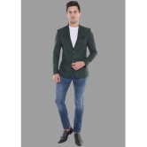 DKGF Fashion - Green Polyester Regular Fit Mens Blazer ( Pack of 1 ) - None