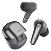 Noise Buds X Prime in-Ear Truly Wireless Earbuds with 120H of Playtime, Quad Mic with ENC, Instacharge (10 min = 200 min),Premium Dual Tone Finish, 11mm Driver, BT v5.3 Silver Grey