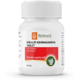 Krishna's Shilajit Ashwagandha Tablet - 40 Tab