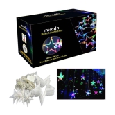 MIRADH - Multicolor 3Mtr Curtain String Light ( Pack of 1 ) - Multicolor