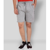 Neo Garments - Grey Cotton Mens Shorts ( Pack of 1 ) - None