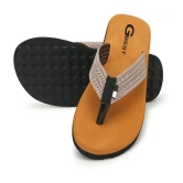 GBest - Tan Men's Thong Flip Flop - None