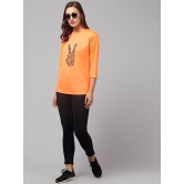 FUNDAY FASHION Women's Regular Fit Printed Round Neck T-Shirt