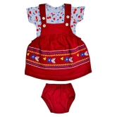 Sathiyas Dungaree Dress for kids - None