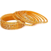 Somil Bangle Party Set Fully Ornamented With Colorful Beads & Crystal With Safety Box-EG_2.8 - None