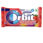 Orbit Mixed Fruit Flavour Sugar Free Chewing Gum - 4.4G Sleeve (Pack Of 32)