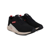 Campus Toll Black Red Mens Running Shoes